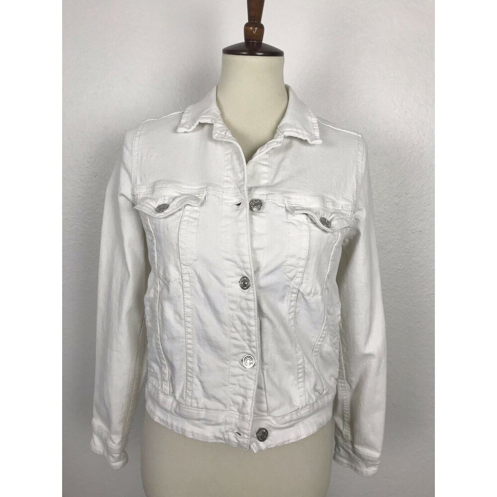 Mango Basics Stretch Denim Jean Jacket